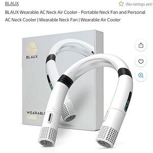 ⭐️NWT⭐️ Blaux Wearable Neck Air Cooler in White